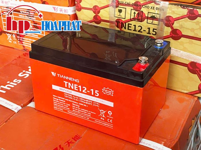 Bình ắc quy Tianneng TNE12-15 chính hãng