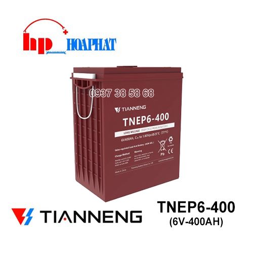 Ắc Quy Tianneng TNEP6-400 (6V-400Ah)