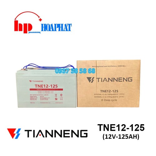 Ắc Quy Tianneng TNE12-125 (12V - 125Ah)