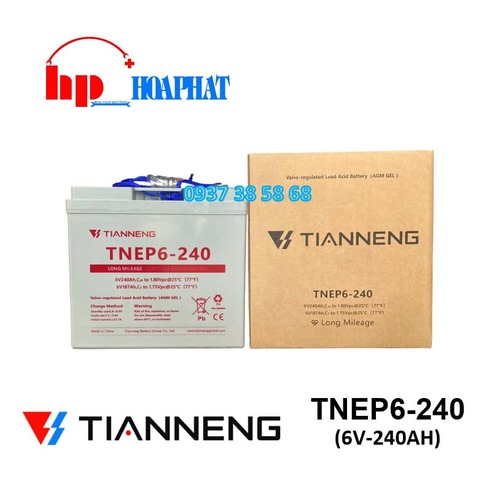Ắc Quy Tianneng TNE6-240 (6V - 240Ah)