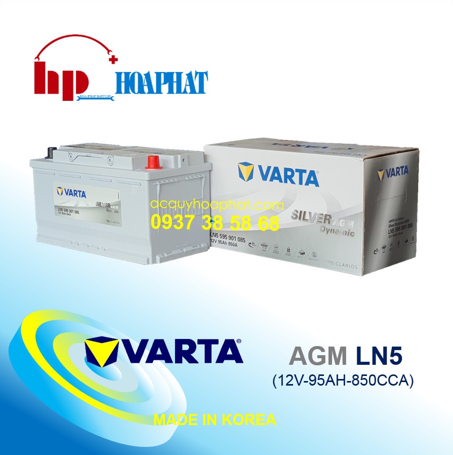 ẮC QUY VARTA AGM LN5 (12V-95AH)