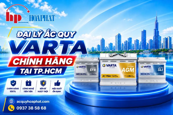 Đại Lý Ắc Quy Varta Chính Hãng Tại TP.HCM – Ắc Quy Hòa Phát