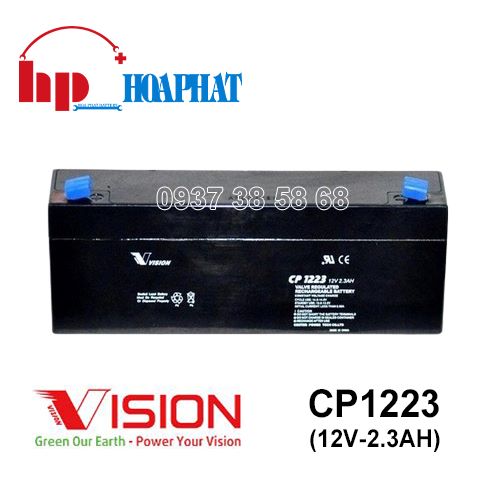 Ắc Quy Vision CP1223 (12V-2.3Ah)