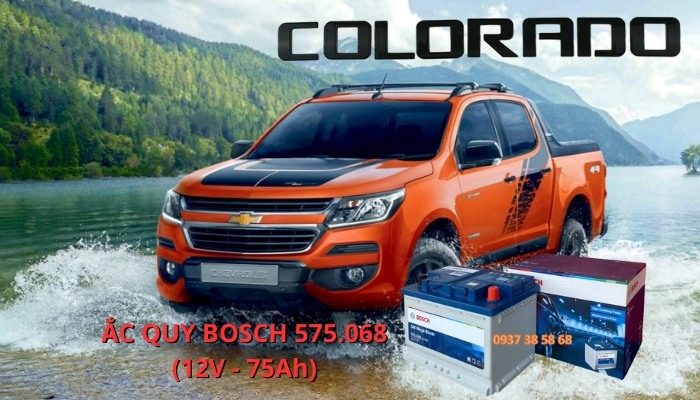 Ắc quy xe Chevrolet Colorado