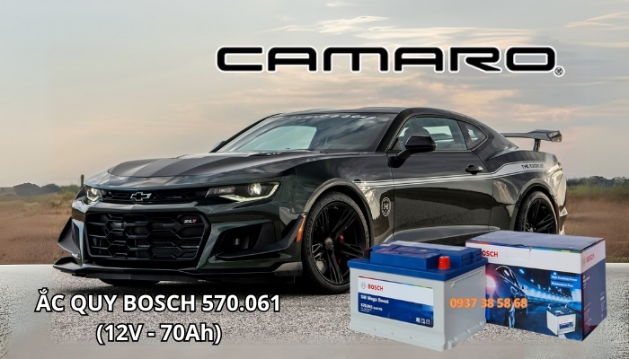 Ắc quy cho xe Chevrolet Camaro
