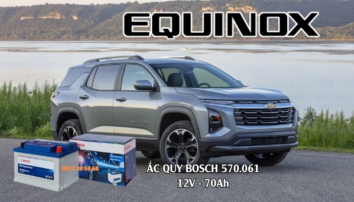 Ắc quy cho xe Chevrolet Equinox