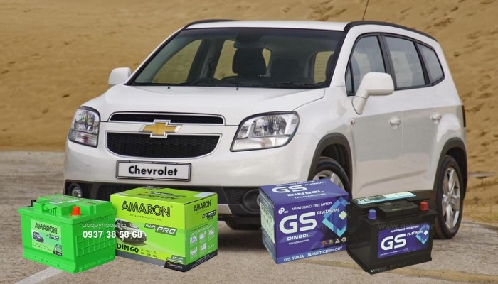 Ắc quy xe Chevrolet Orlando