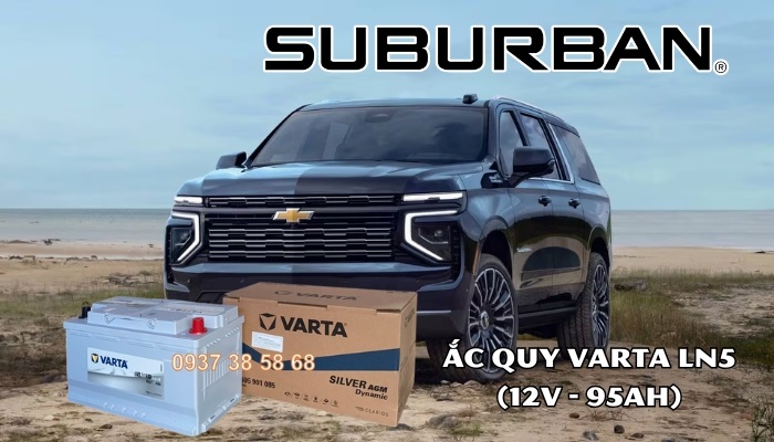 Ắc quy xe Chevrolet Suburban