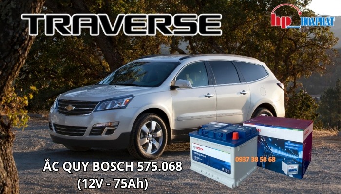 Ắc quy xe Chevrolet Traverse
