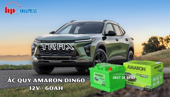 Ắc quy cho xe Chevrolet Trax