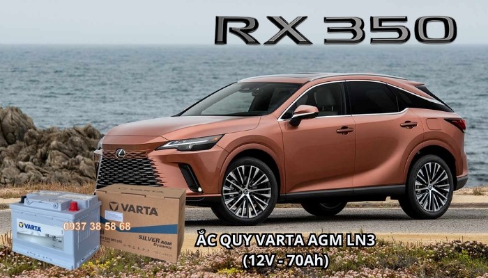 Ắc quy xe Lexus RX350