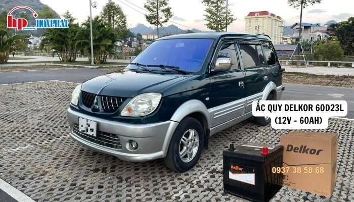 Ắc quy cho xe Mitsubishi Jolie