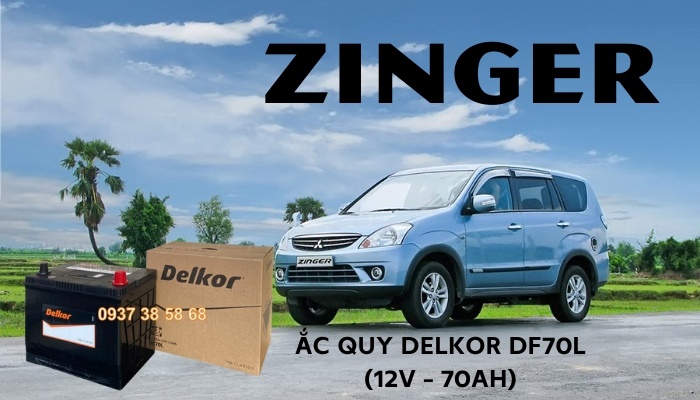 Ắc quy xe Mitsubishi Zinger