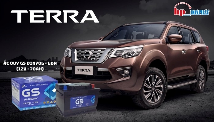 Ắc quy cho xe Nissan Terra