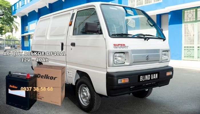 Ắc quy cho xe Suzuki Super Carry Blind Van