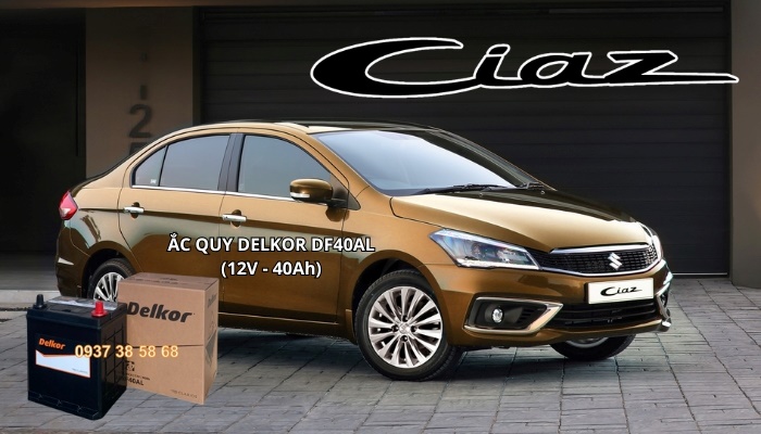 Ắc quy xe Suzuki Ciaz