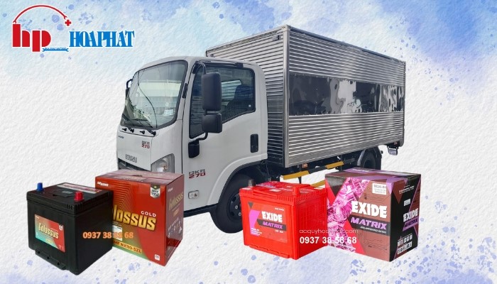 Ắc quy xe tải Isuzu QKR 270