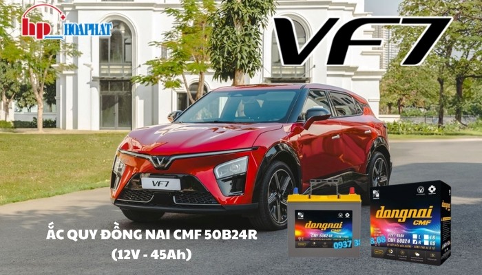 Ắc quy xe Vinfast VF7