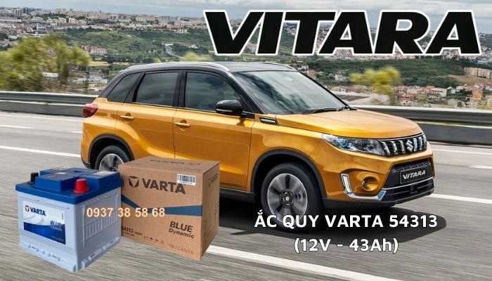 Ắc quy xe Suzuki Vitara
