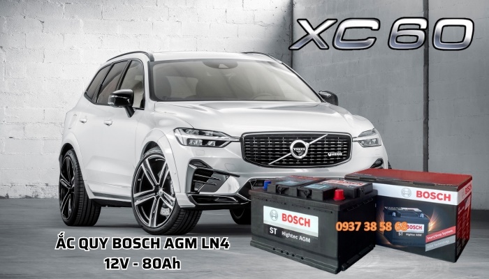 Ắc quy cho xe Volvo XC60