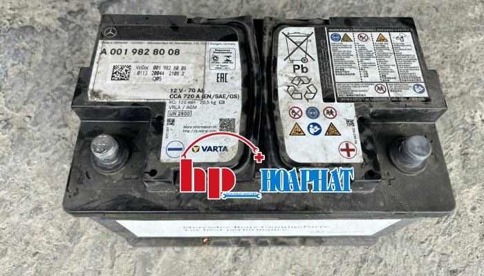 Ắc quy nguyên bản theo xe Mercedes C200 