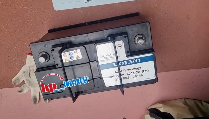 Ắc quy nguyên bản theo xe Volvo S90