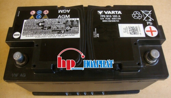 Ắc quy nguyên bản xe Audi A4