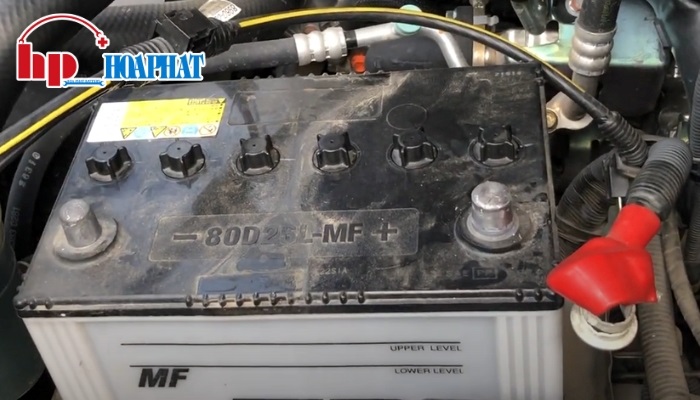 Ắc quy zin theo xe Isuzu Mu-X