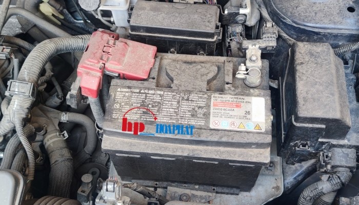 Ắc quy zin theo xe Nissan Kicks