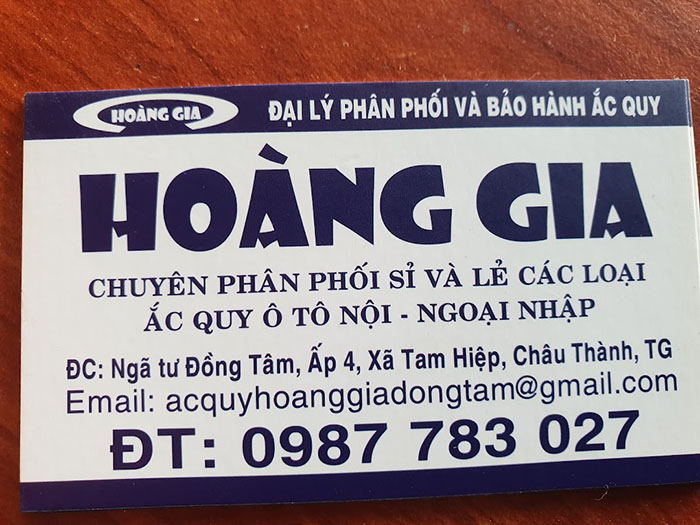 Ắc quy Hoàng Gia
