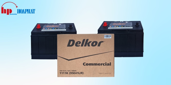 Ắc quy Delkor 1111K