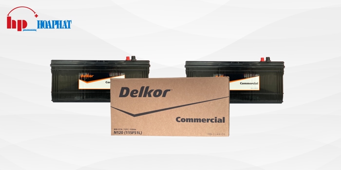 Ắc quy Delkor N120 - 0411