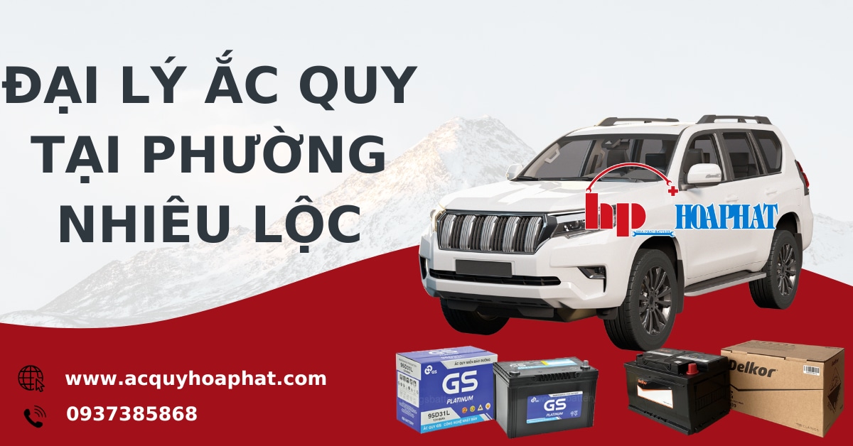 Thay Bình Ắc Quy Chính Hãng Tại Phường Nhiêu Lộc TPHCM