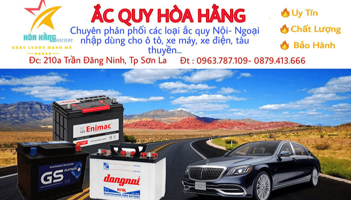 Ắc quy Hoà Hằng