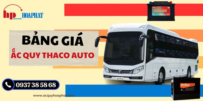 banner xe bang gia ac quy xe thaco 2