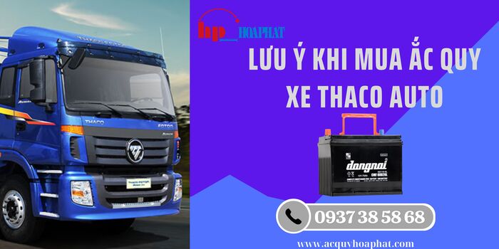 banner xe bang gia ac quy xe thaco 3