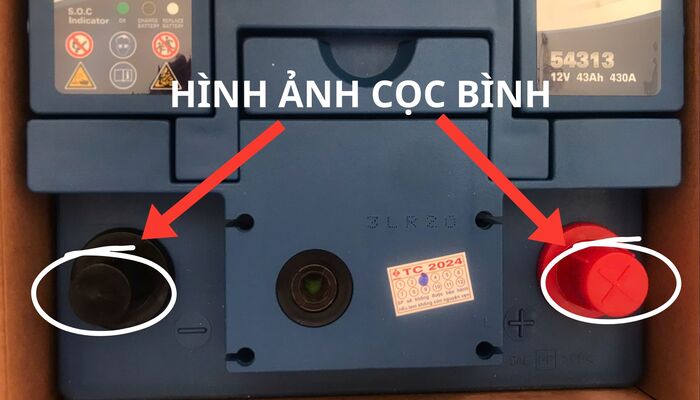 Hình ảnh cọc bình ắc quy