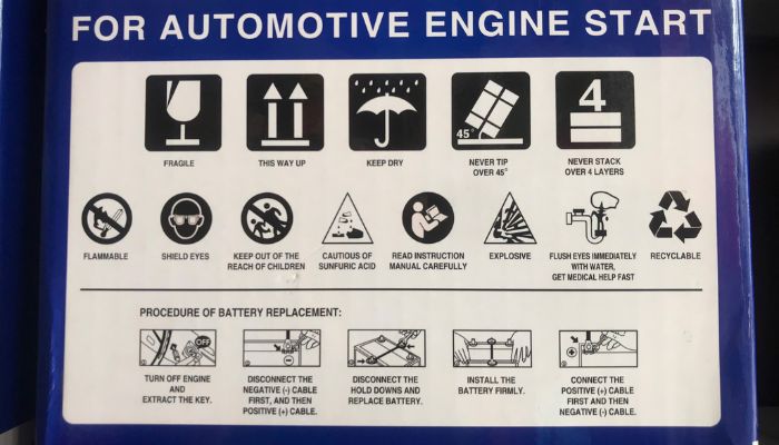 Các tiêu chuẩn được áp dụng trên ắc quy