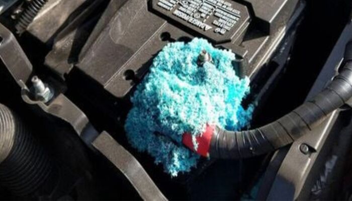 Hình ảnh đầu cọc bị oxi hóa