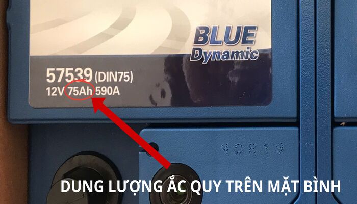 Hình ảnh dung lượng ắc quy