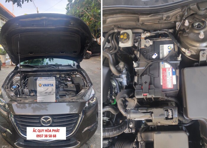 Hoà Phát cứu hộ bình ắc quy xe Mazda CX-3 nhanh chóng tận nơi tại TP.HCM