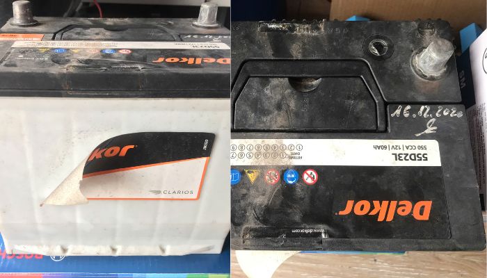 Ắc quy chính hãng đã qua sử dụng