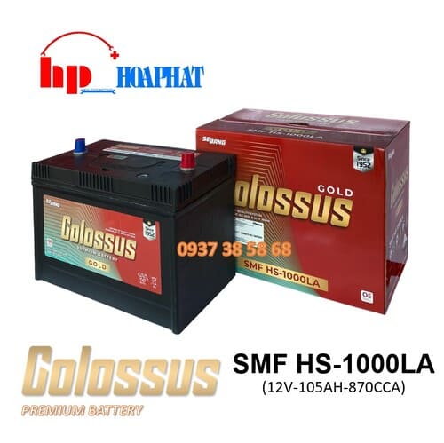 ẮC QUY COLOSSUS HS-1000LA (12V-105AH)