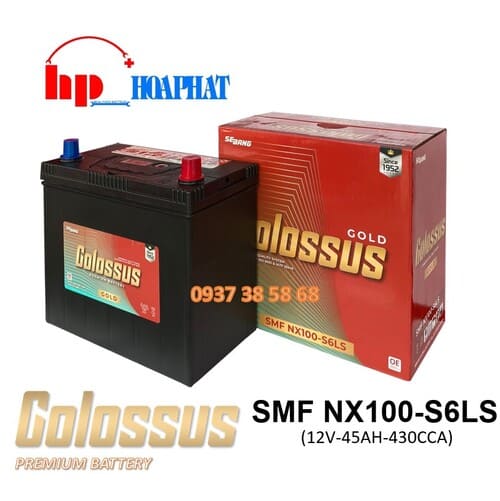  ẮC QUY COLOSSUS NX100-S6LS (12V-45AH)