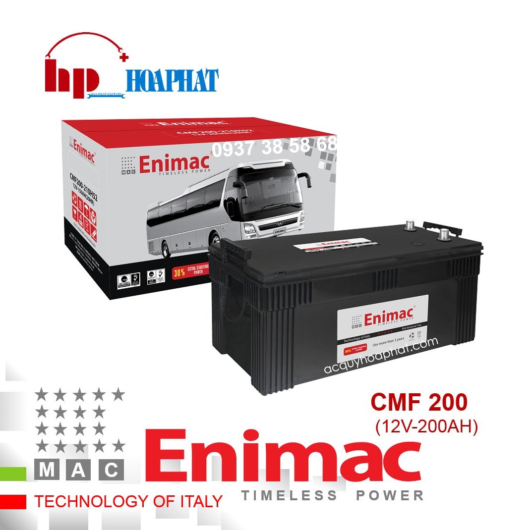  ẮC QUY ENIMAC CMF 200 (12V-200AH)