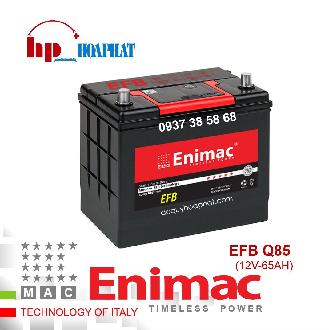 ẮC QUY ENIMAC EFB Q85 (12V-65AH)
