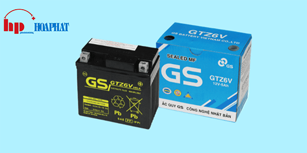 Bình ắc quy gtz6v