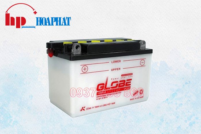 Bình ắc quy nước xe máy
