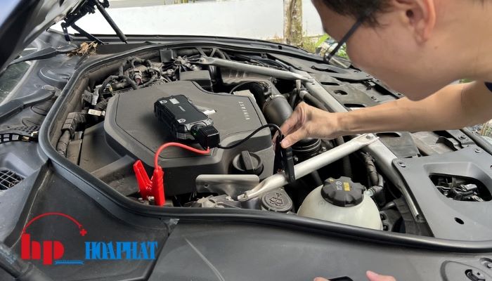 Bộ kích bình ắc quy ô tô