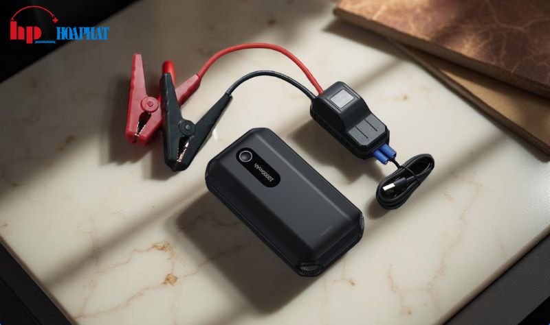 bộ kích bình ắc quy xe máy baseus